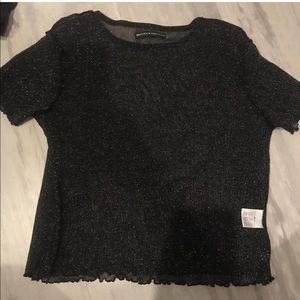brandy melville mesh tee